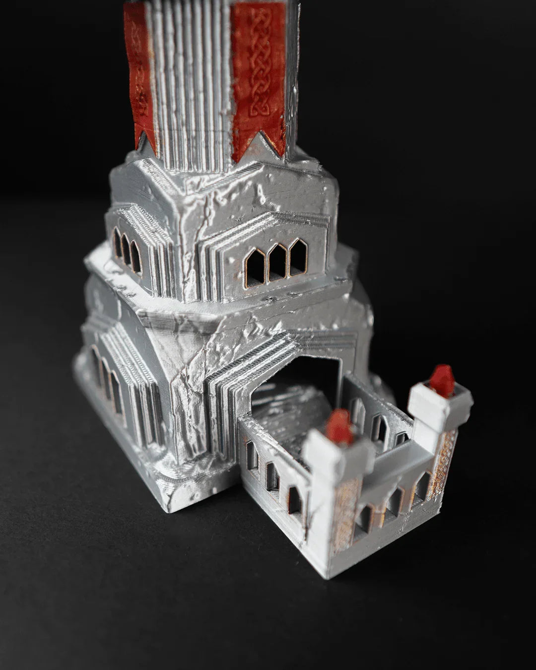 Dwarven Dice Tower - Fusion Layer 3D
