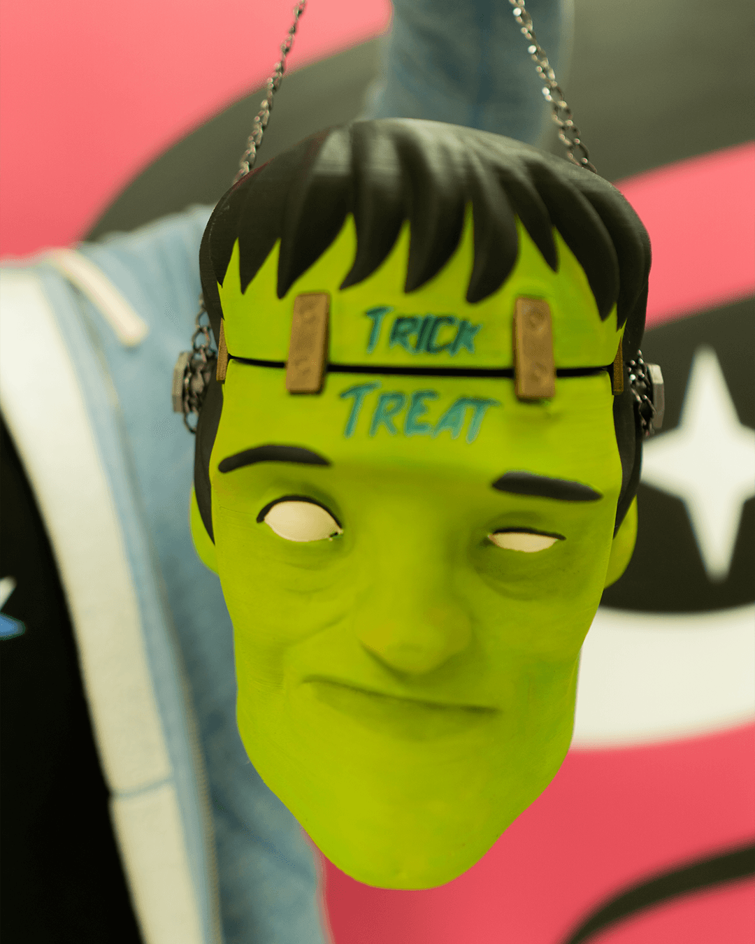 Frankenstein Trick or Treat Candy Bucket