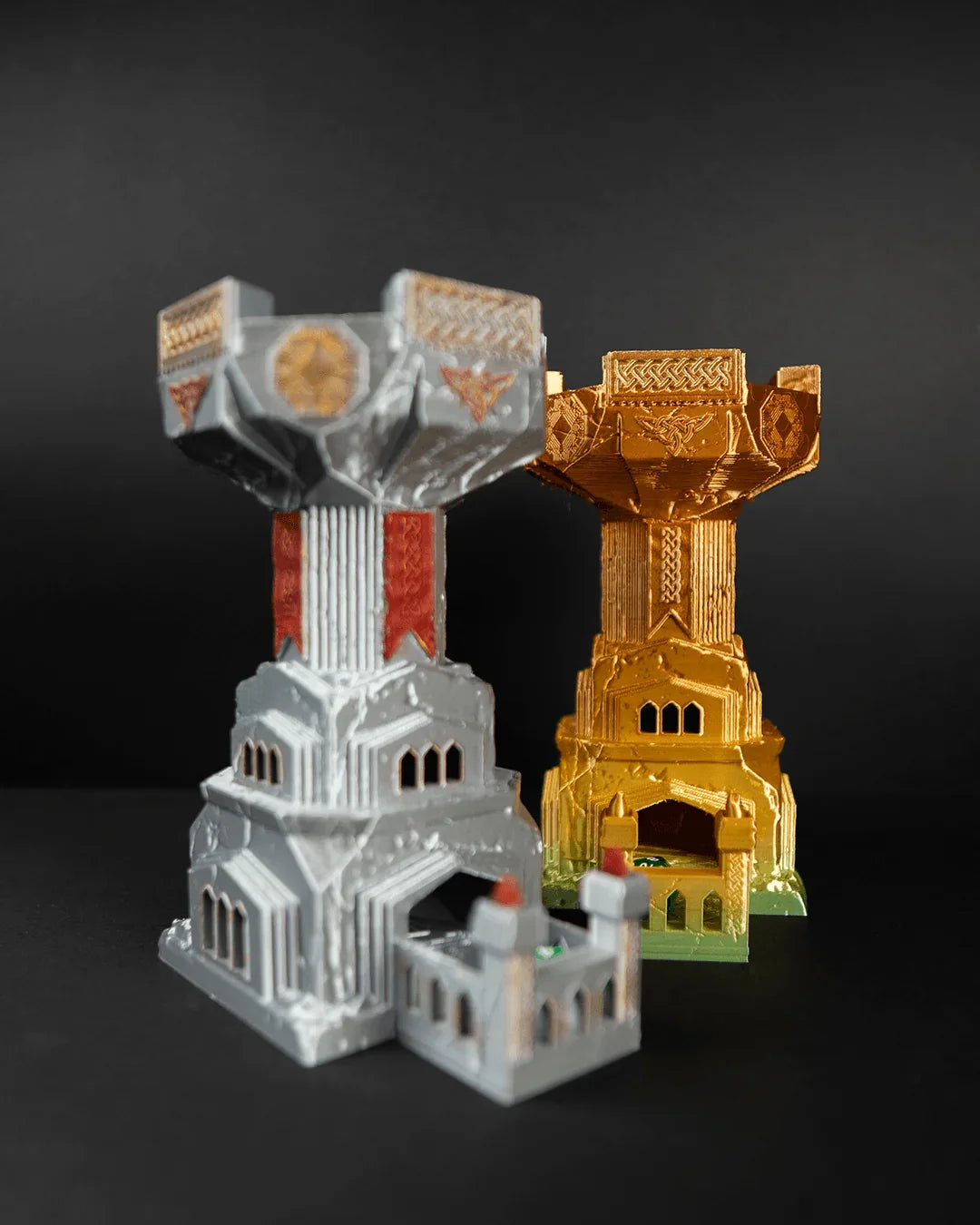 Dwarven Dice Tower - Fusion Layer 3D
