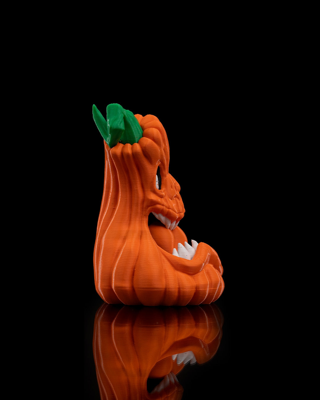 Evil Pumpkin Figurines – 3 Styles Creepy Jack O’ Lanterns | Halloween Pumpkin Decor | 3D Printed Spooky Pumpkins (4.5 Inches)