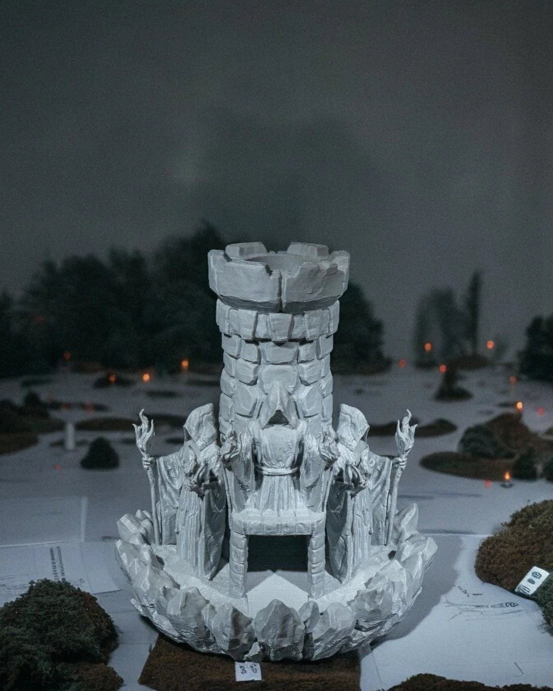 Mad Wizard Dice Tower - Fusion Layer 3D