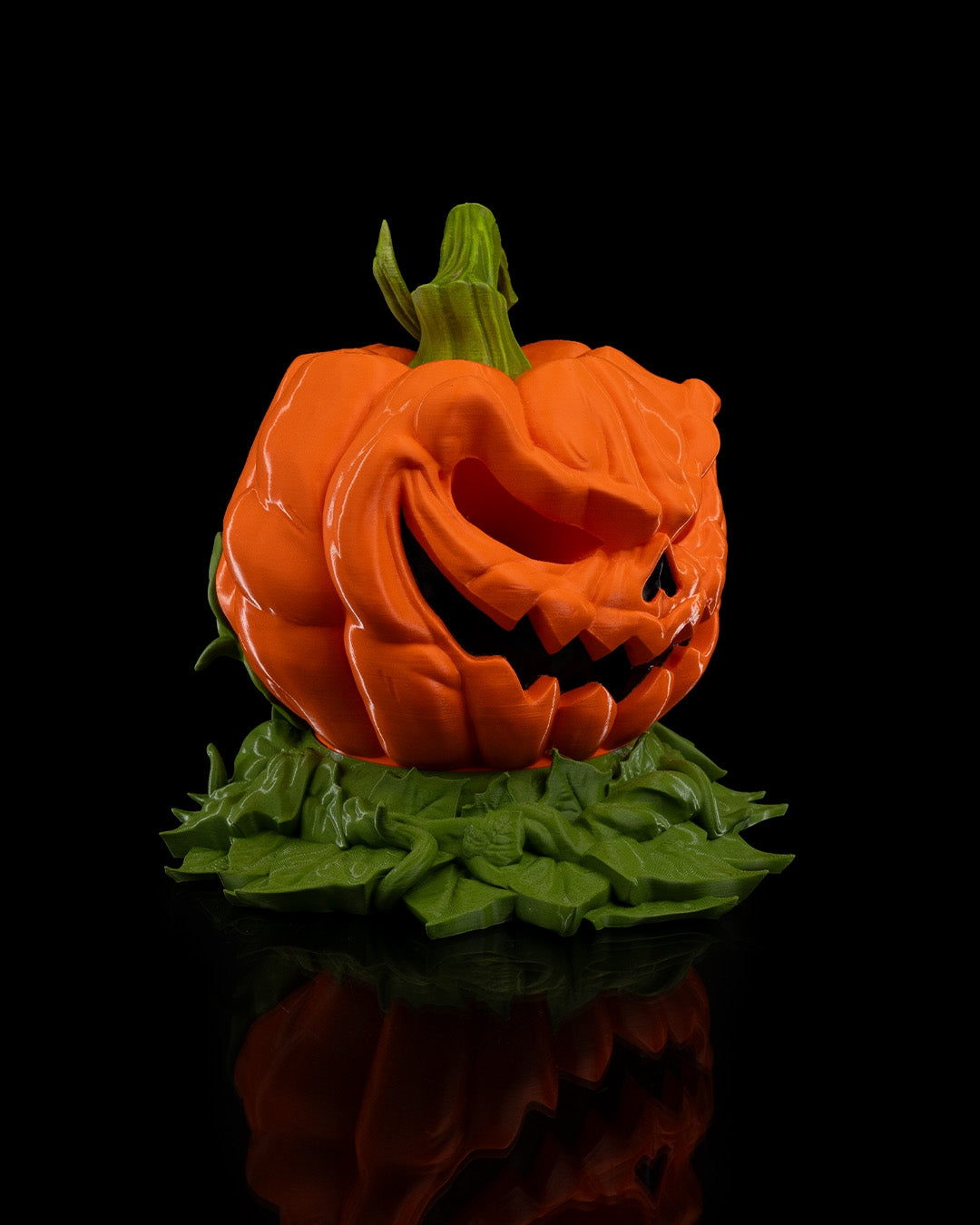 Halloween Pumpkin Fogger – Jack O’ Lantern Humidifier with Mist Effect | Spooky 3D Printed Pumpkin Decor (23 cm)