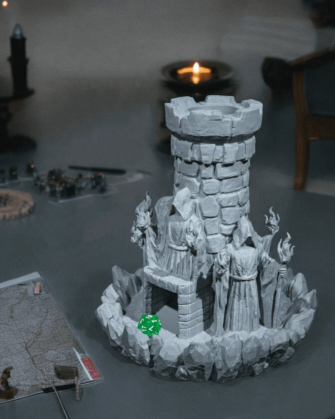 Mad Wizard Dice Tower - Fusion Layer 3D