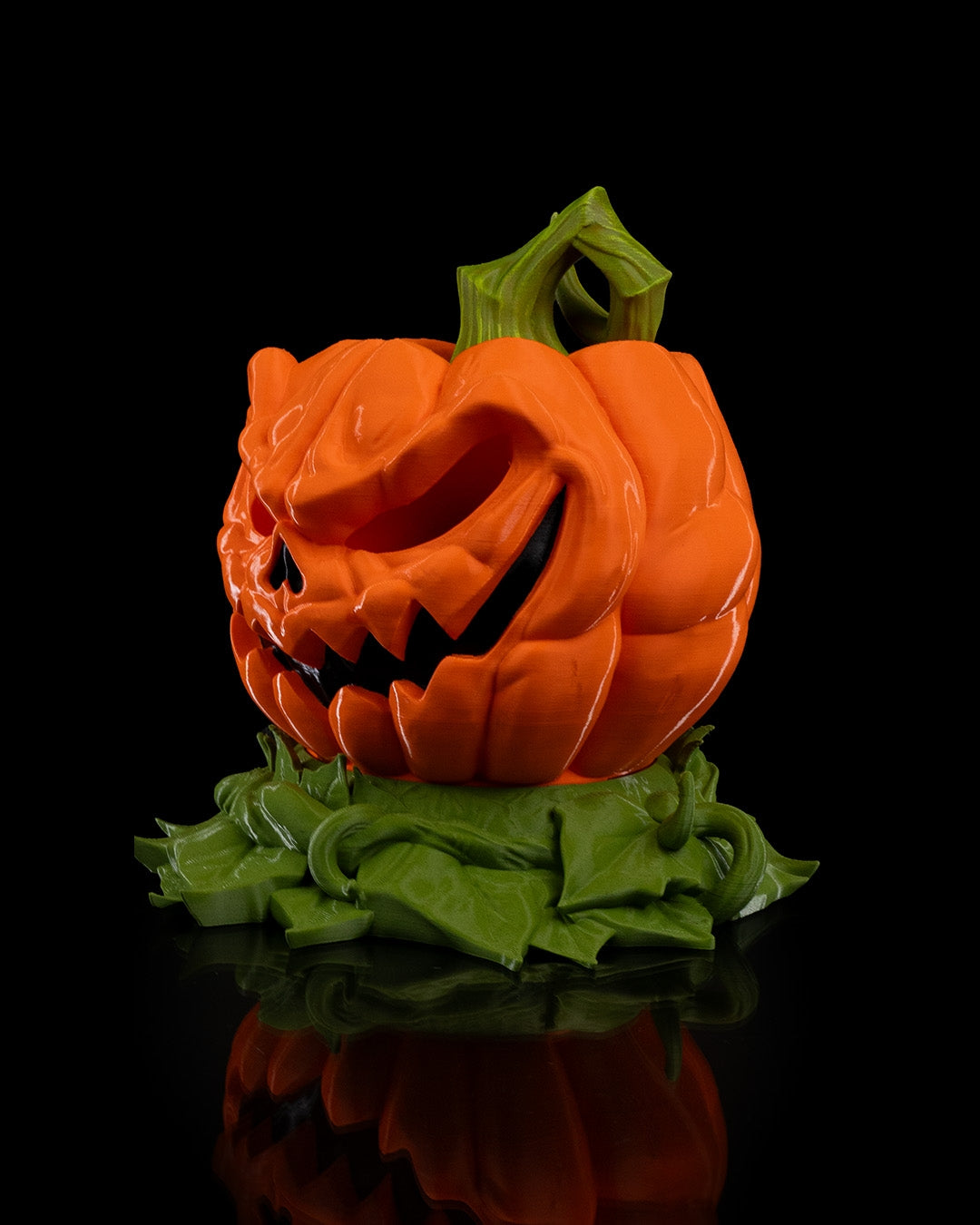Halloween Pumpkin Fogger – Jack O’ Lantern Humidifier with Mist Effect | Spooky 3D Printed Pumpkin Decor (23 cm)