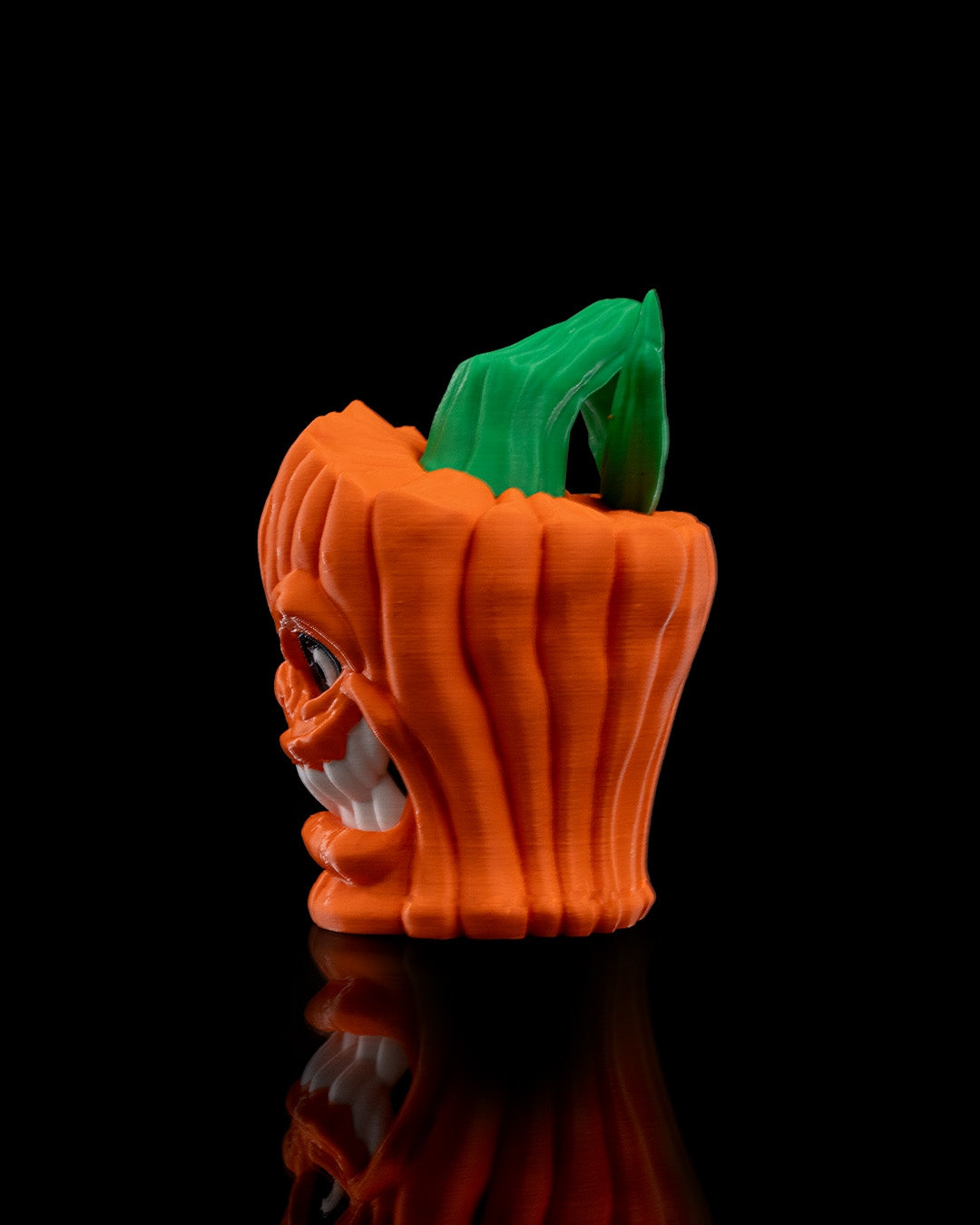 Evil Pumpkin Figurines – 3 Styles Creepy Jack O’ Lanterns | Halloween Pumpkin Decor | 3D Printed Spooky Pumpkins (4.5 Inches)