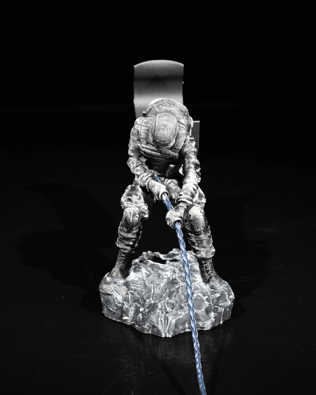 Abseiling Soldier Gaming Controller & Headset Holder