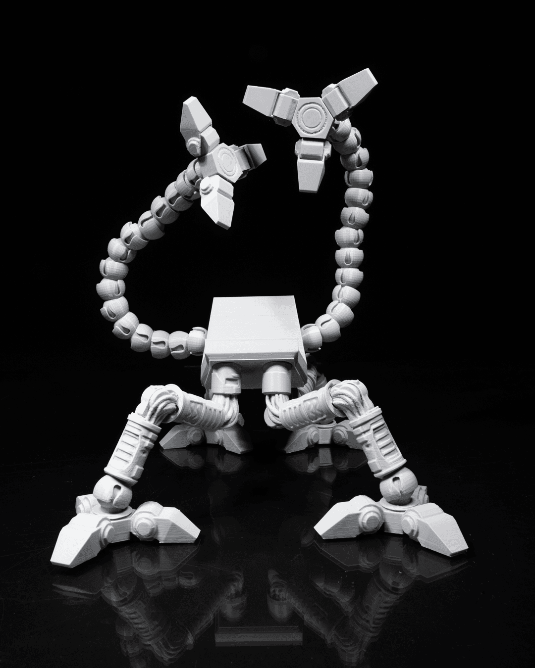 Articulated Robot Controller Holder Stand