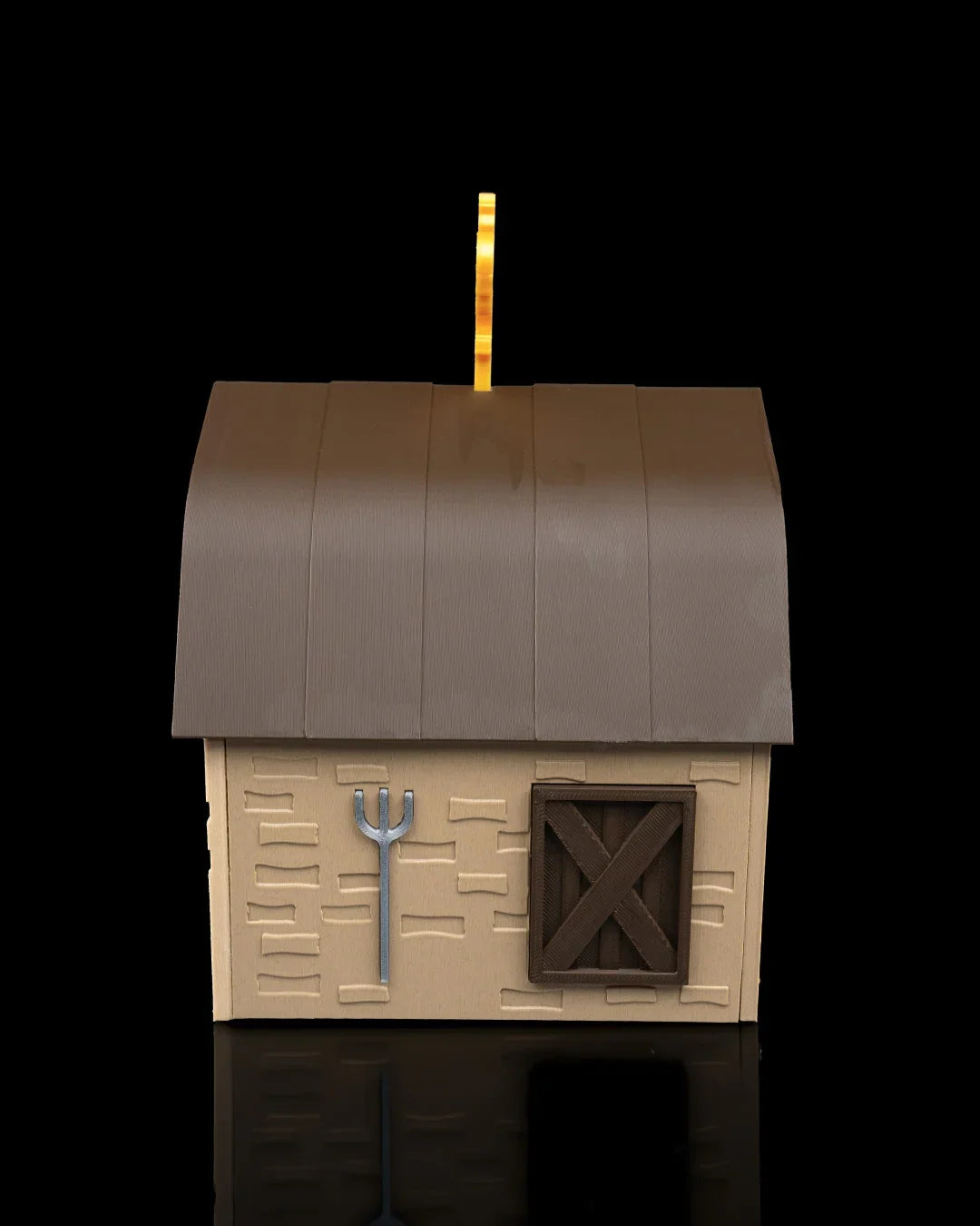 The Little Red Roost – Barn-Style Bird House for the Outdoors - Fusion Layer 3D