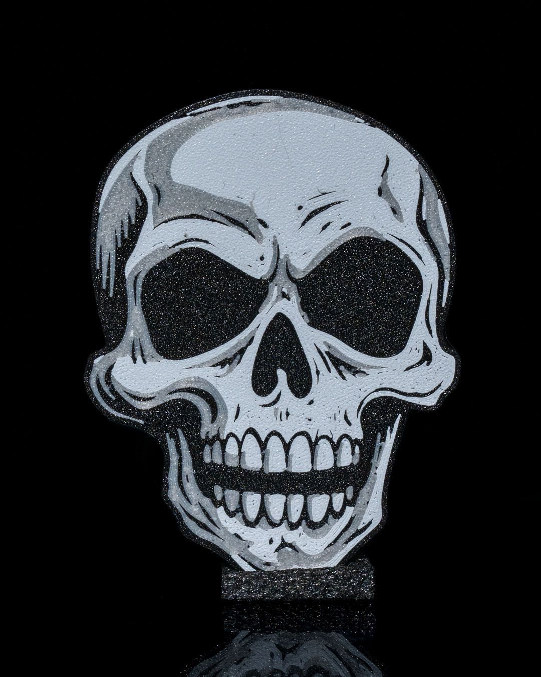 Bold Skull Coasters Halloween Drink Coaster Set