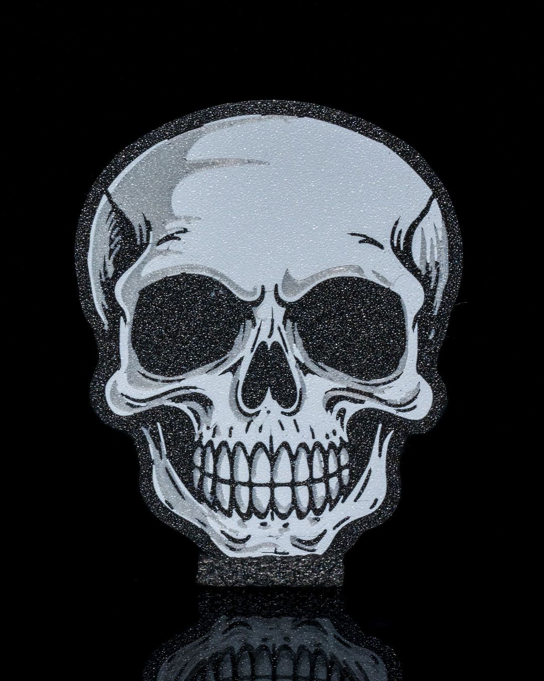 Bold Skull Coasters Halloween Drink Coaster Set