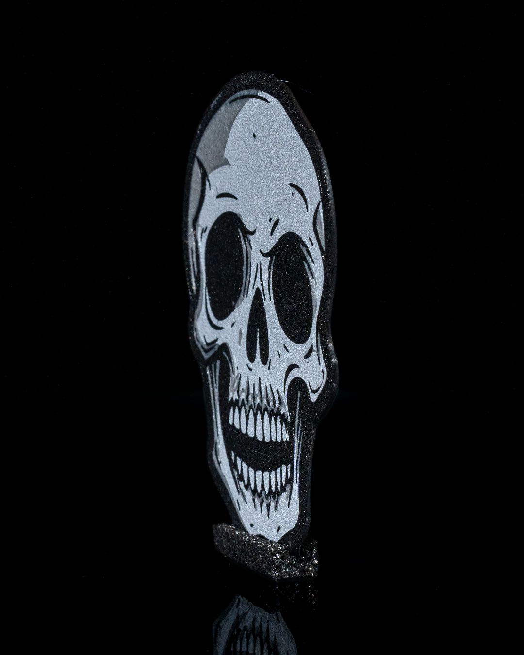 Bold Skull Coasters Halloween Drink Coaster Set