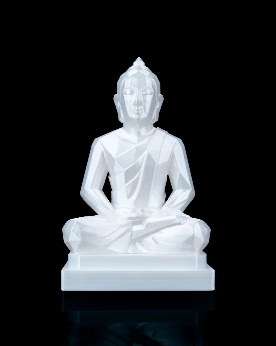 Serene Buddha Statue - Fusion Layer 3D