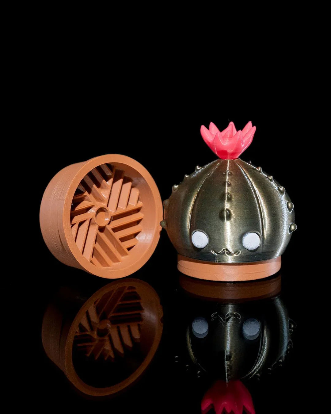 Cactus Grinder Fidget Toy - Fusion Layer 3D