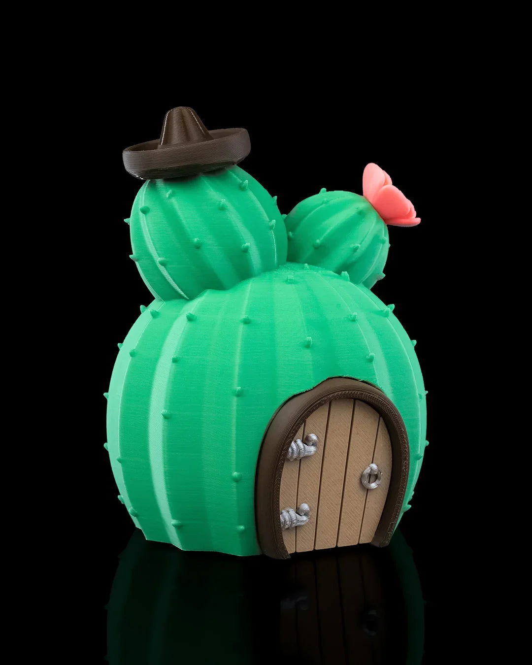 The Cactus Casa – A Desert-Style Bird House with Prickly Charm - Fusion Layer 3D