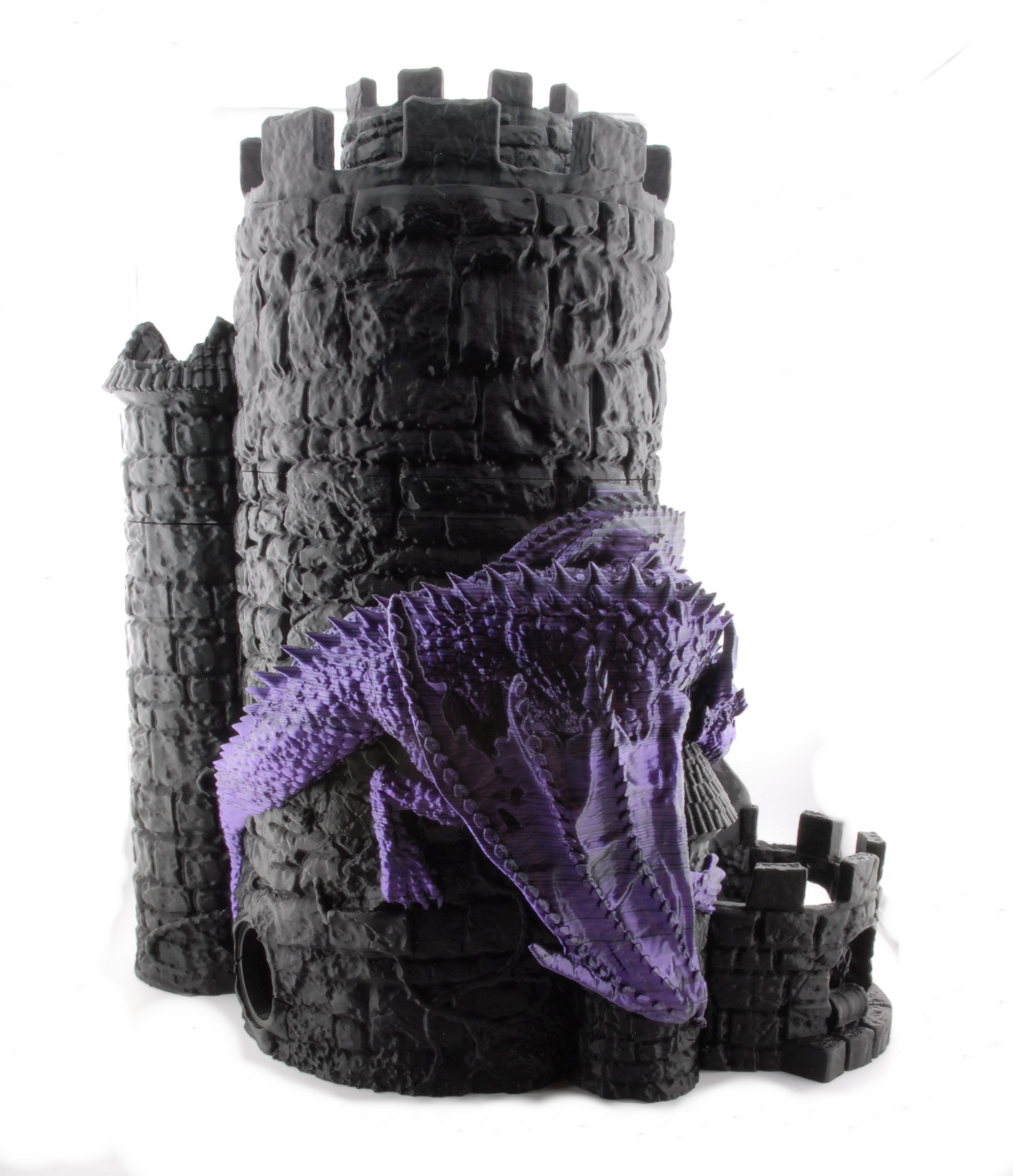 Dragon’s Keep Dice Tower & Wine Dispenser
