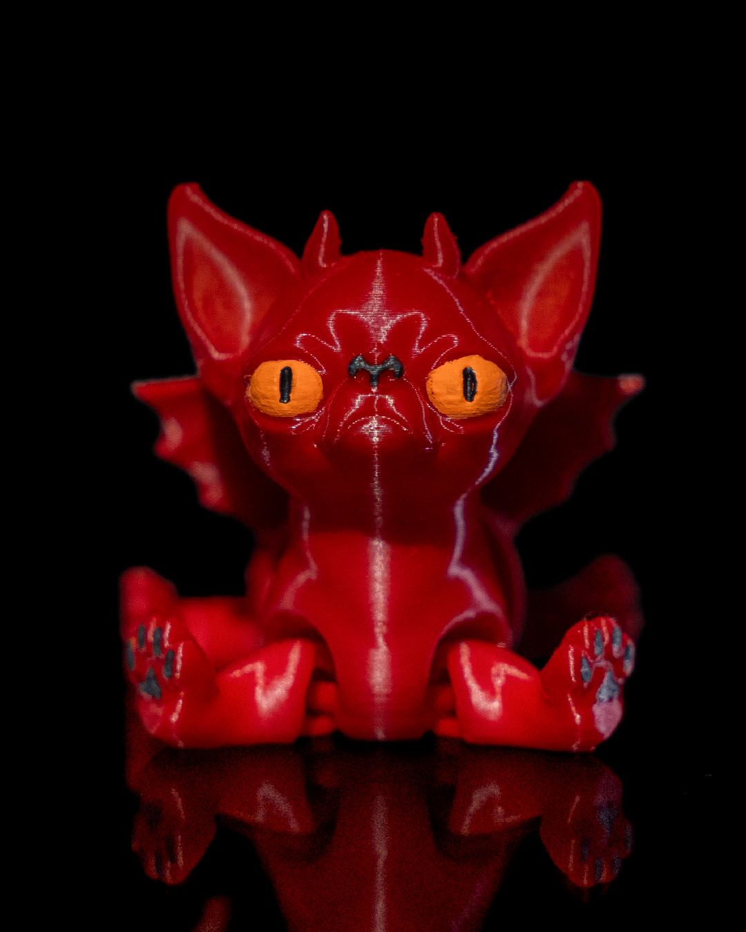 Demonic Chihuahua Winged Halloween Figurine