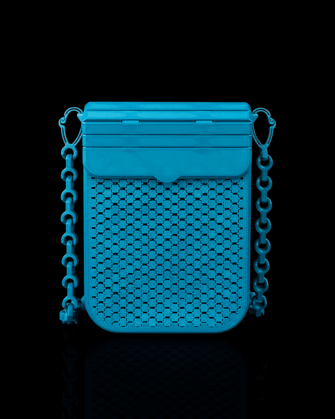 The Marlowe Mesh Purse – 3D Printed Crossbody Bag | Modern Geometric Handbag with Custom Strap Length