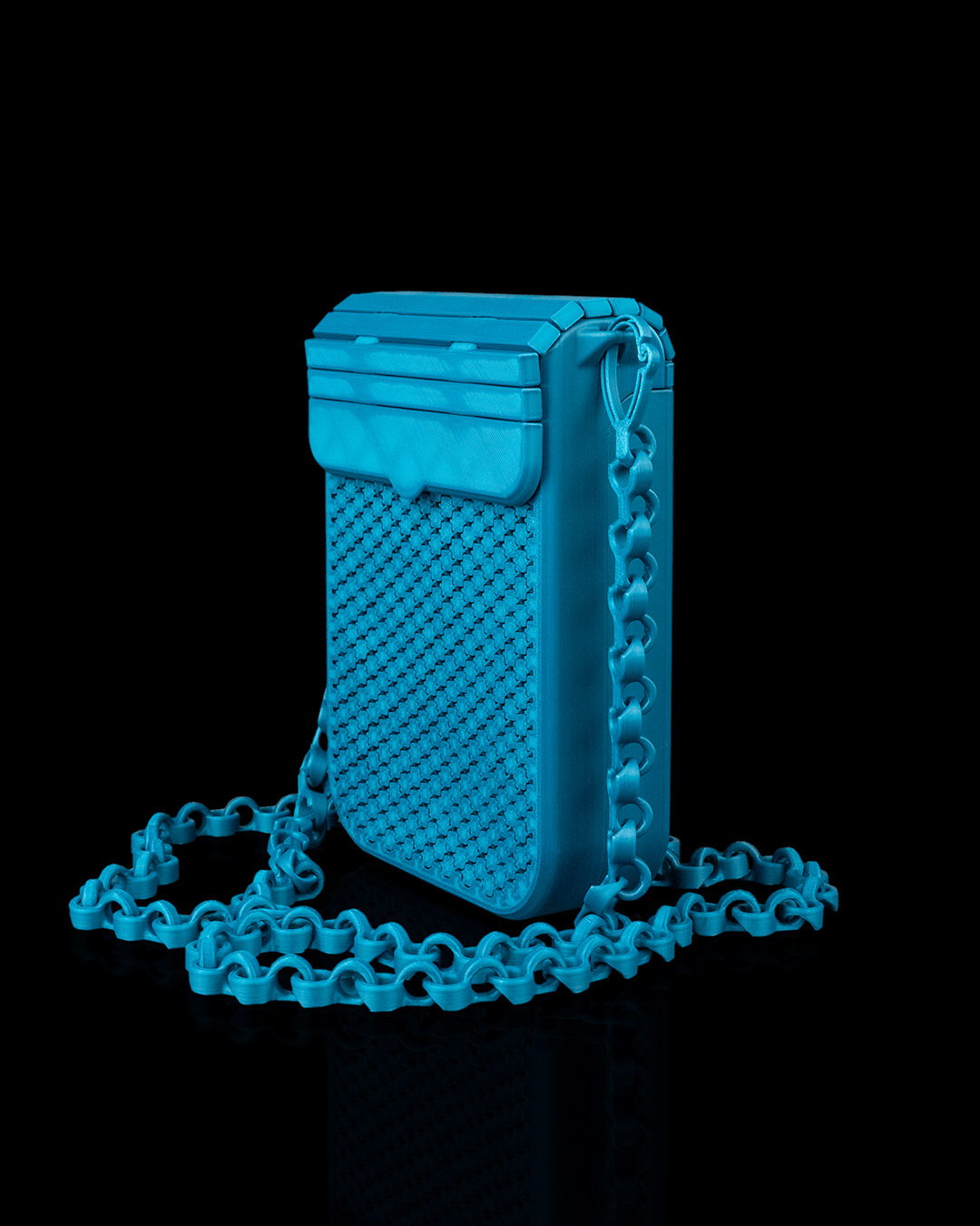 The Marlowe Mesh Purse – 3D Printed Crossbody Bag | Modern Geometric Handbag with Custom Strap Length