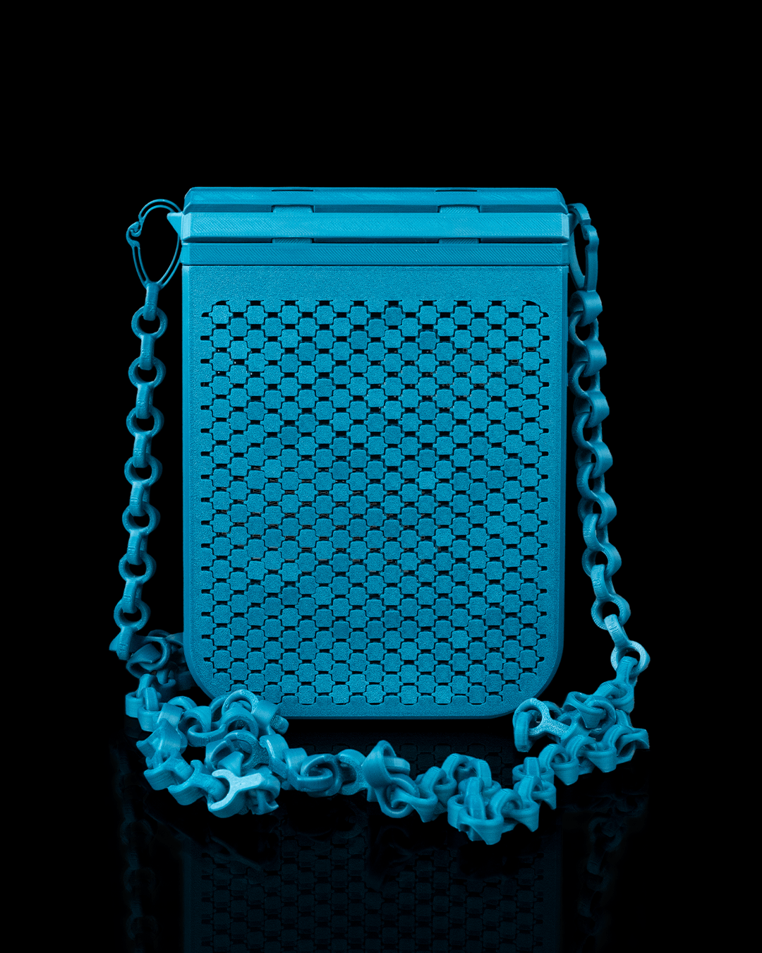 The Marlowe Mesh Purse – 3D Printed Crossbody Bag | Modern Geometric Handbag with Custom Strap Length