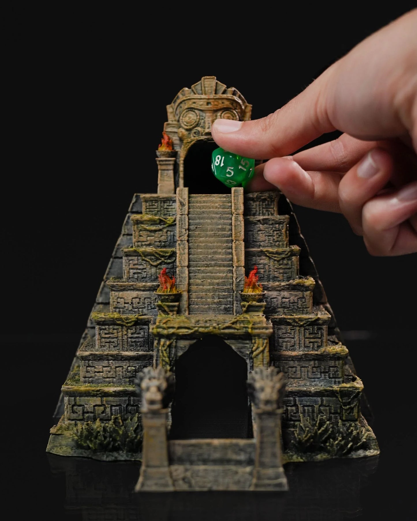 Temple of Fate Dice Tower - Fusion Layer 3D