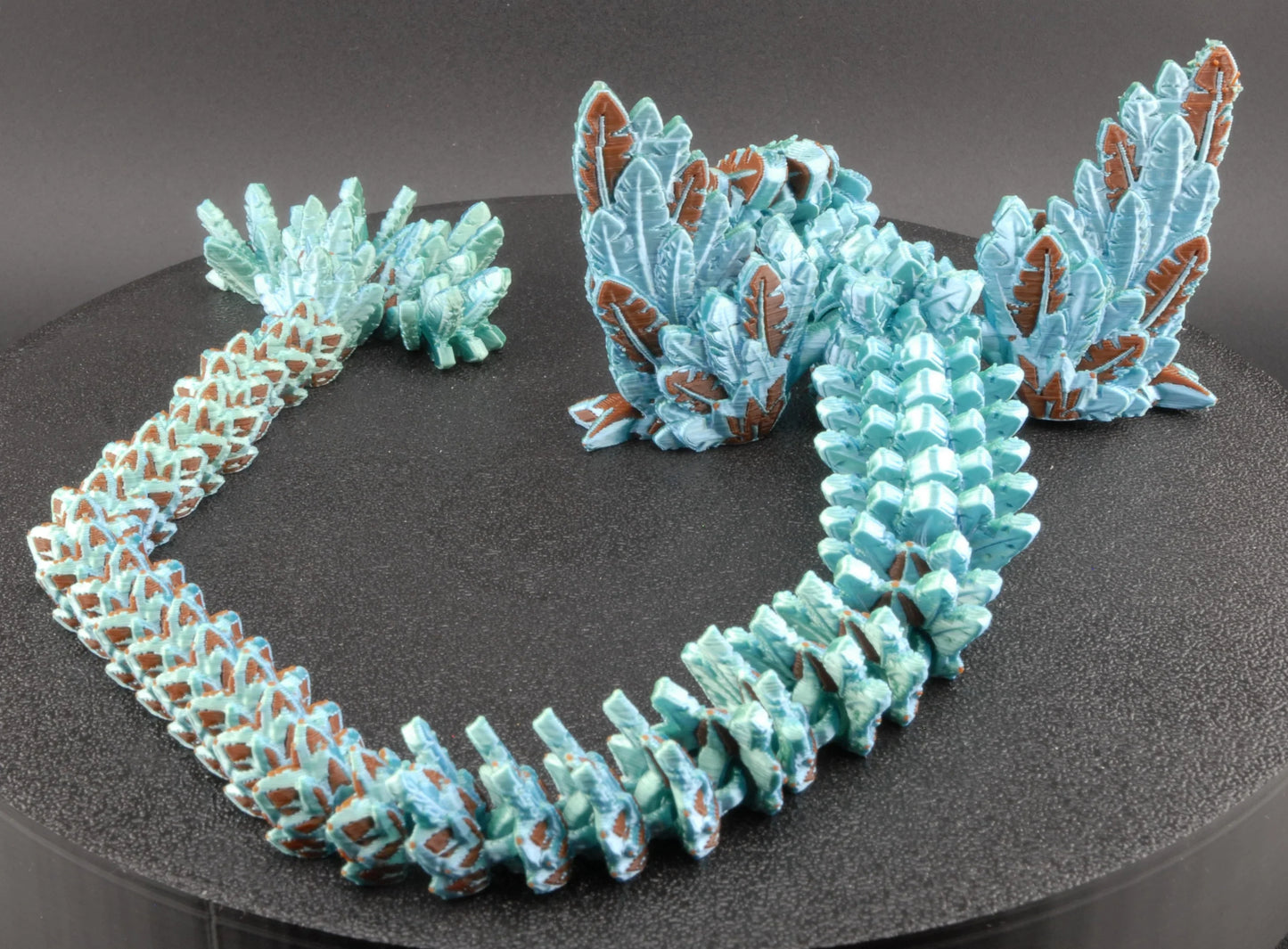 Flying Serpent Articulated Dragon - Fusion Layer 3D