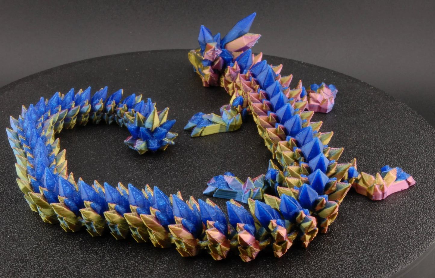 Crystal Articulated Dragon - Fusion Layer 3D