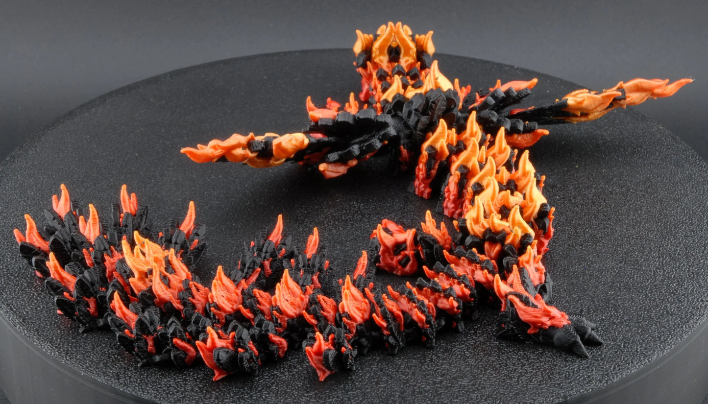 Phoenix Articulated Dragon - Fusion Layer 3D
