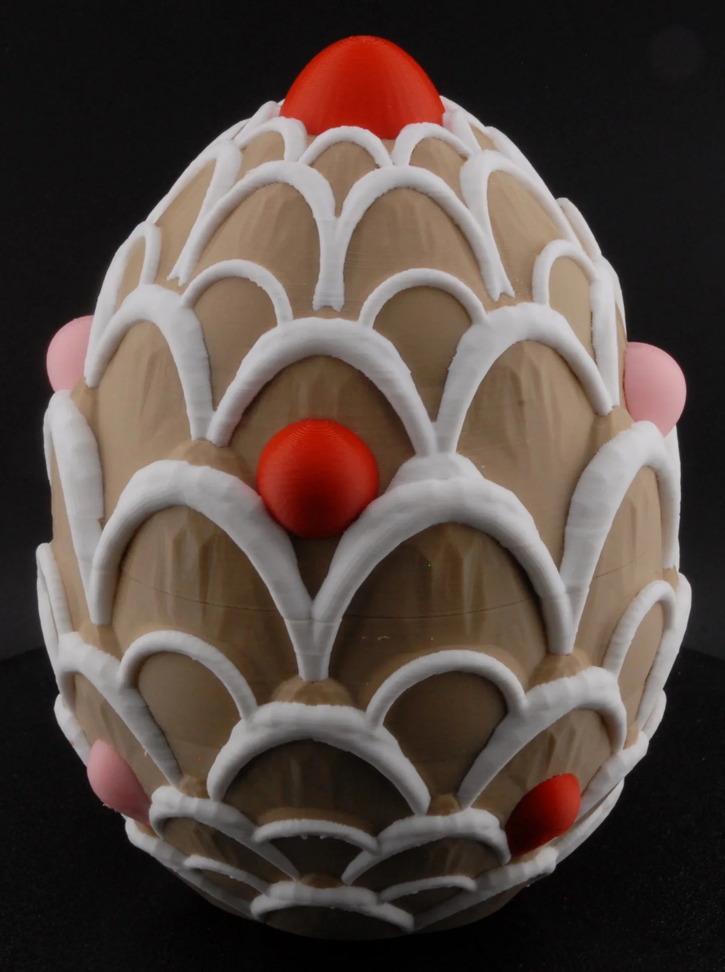 Cookie Heart Articulated Dragon - Fusion Layer 3D