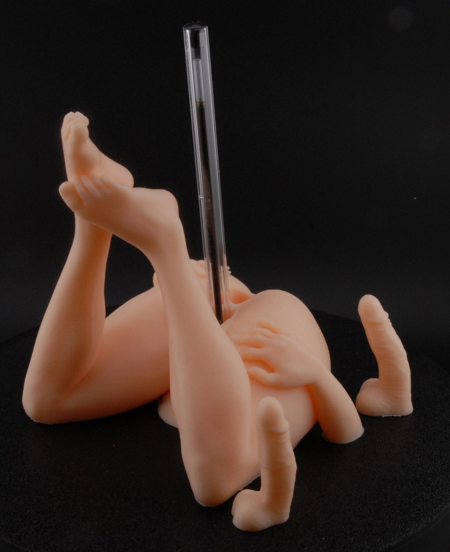 The Deep Pen-etrator – Naughty Desk Pen Holder | Funny Adult Gag Gift | Risqué Office Novelty