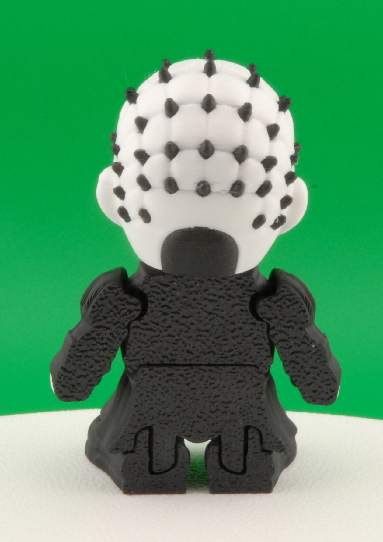 Pinhead Figure – Hellraiser Articulated Horror Collectible | 3D Printed Pinhead Toy | Creepy Keychain or Cenobite Figurine