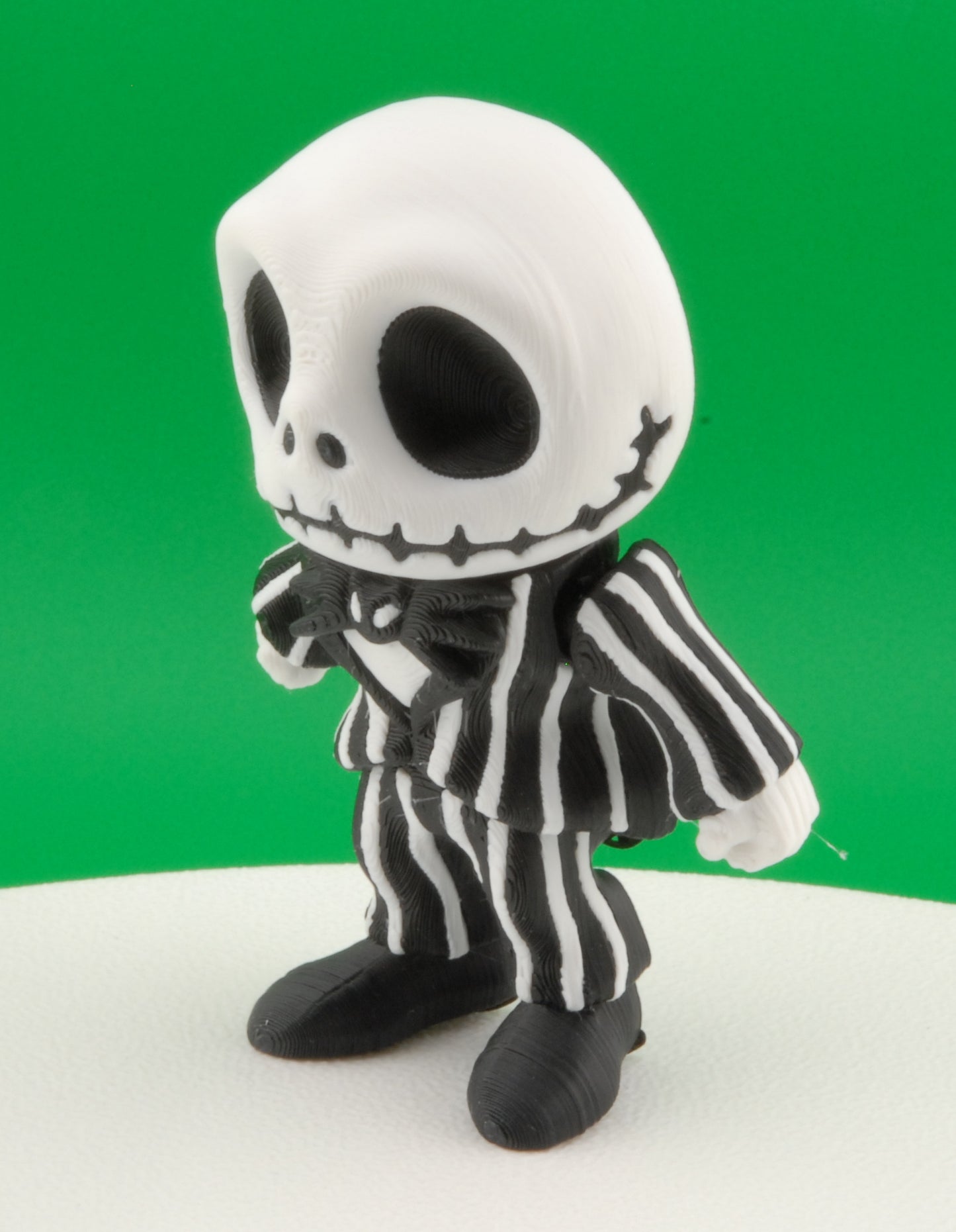 Jack Skellington Figure – Nightmare Before Christmas Articulated Collectible | 3D Printed Pumpkin King Toy | Jack Keychain or Figurine