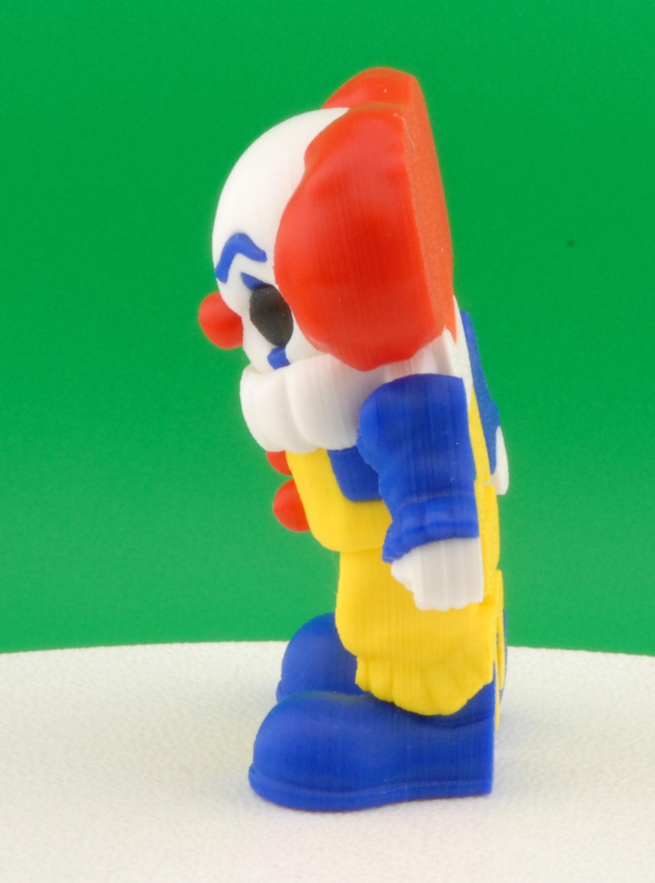 Pennywise Figure – IT 1990 Original Articulated Horror Collectible | 3D Printed Creepy Clown Toy | Classic Pennywise Keychain