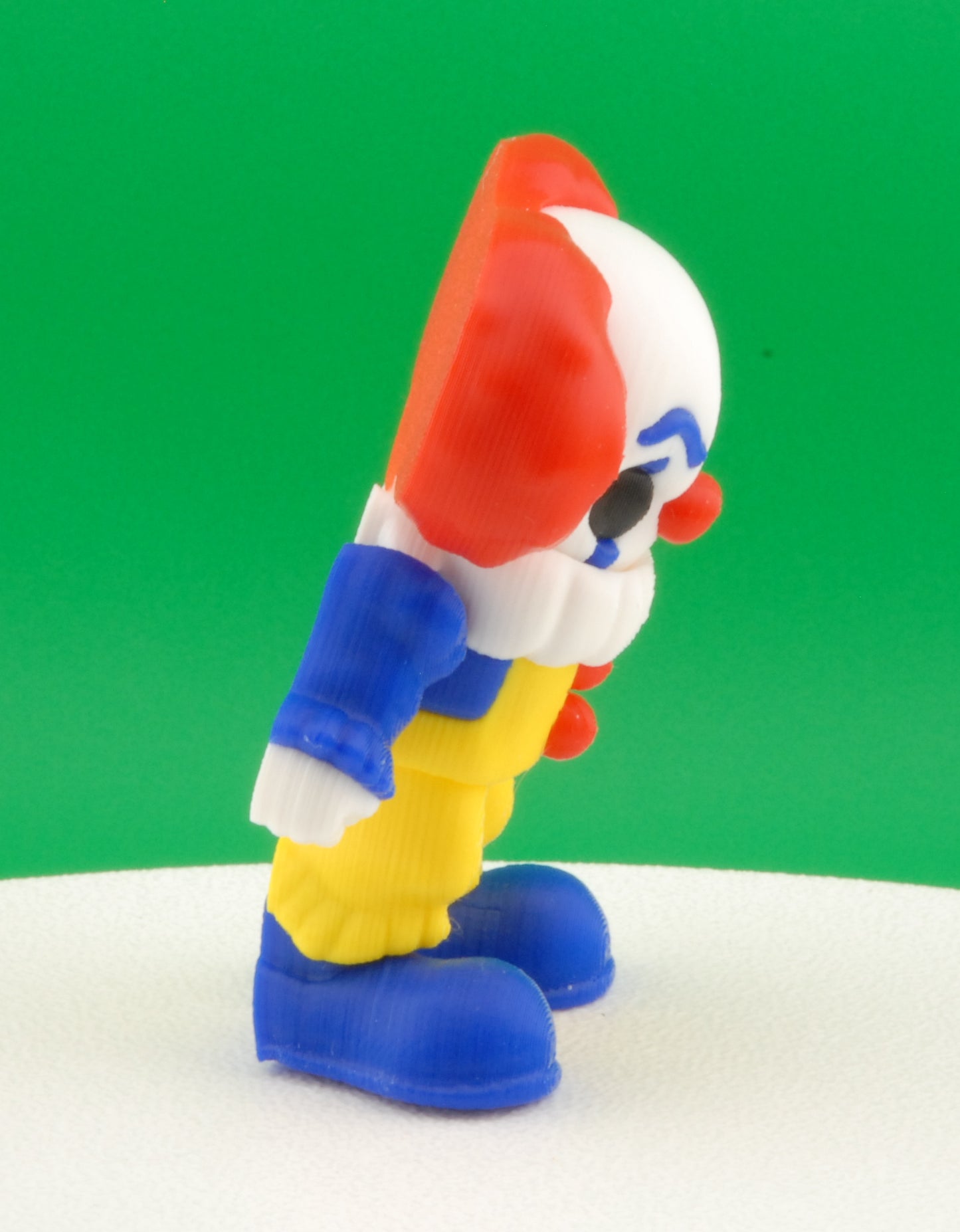 Pennywise Figure – IT 1990 Original Articulated Horror Collectible | 3D Printed Creepy Clown Toy | Classic Pennywise Keychain