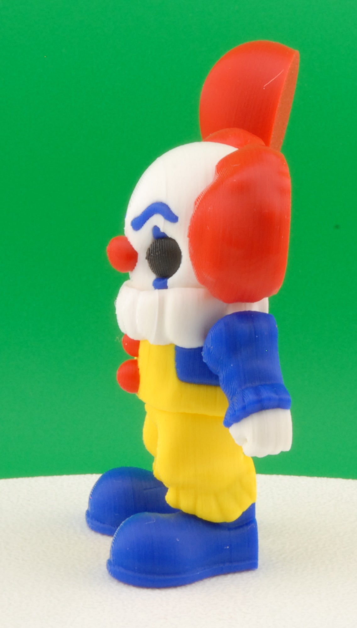 Pennywise Figure – IT 1990 Original Articulated Horror Collectible | 3D Printed Creepy Clown Toy | Classic Pennywise Keychain