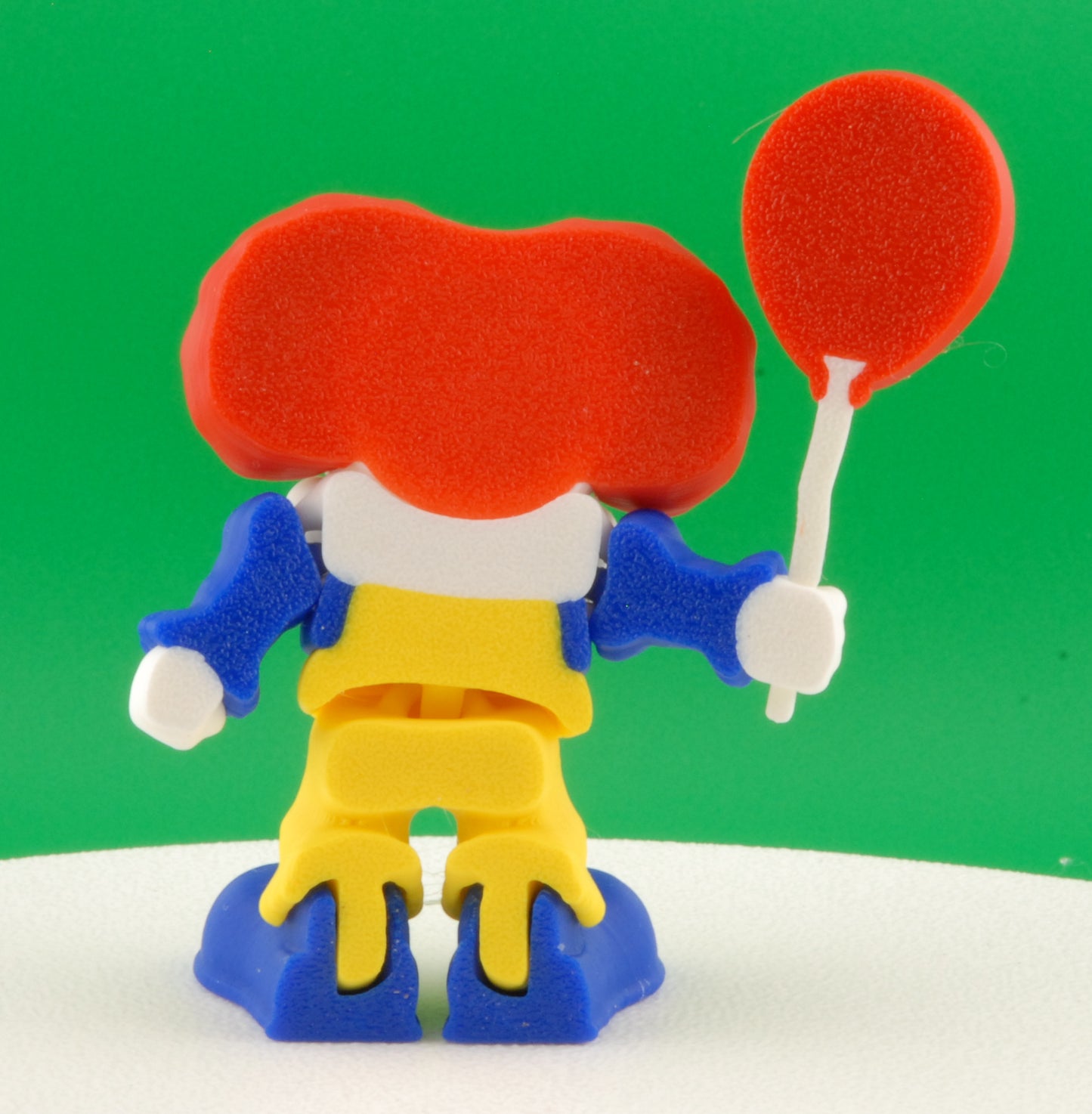 Pennywise Figure – IT 1990 Original Articulated Horror Collectible | 3D Printed Creepy Clown Toy | Classic Pennywise Keychain