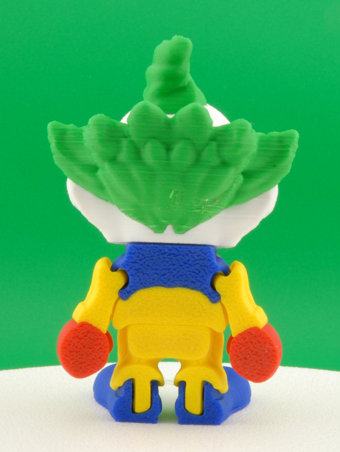 Killer Klown Figure – Articulated Horror Movie Collectible | 3D Printed Creepy Clown Toy | Killer Klowns from Outer Space Keychain