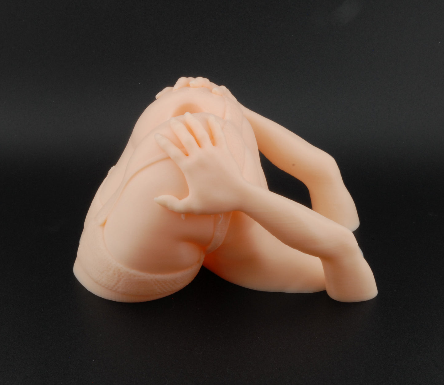 Lingerie Lover Pen Holder – Erotic Desk Décor | Adult Novelty Office Gift | Sexy Gag Pen Stand with Stockings | Naughty 3D Printed Art