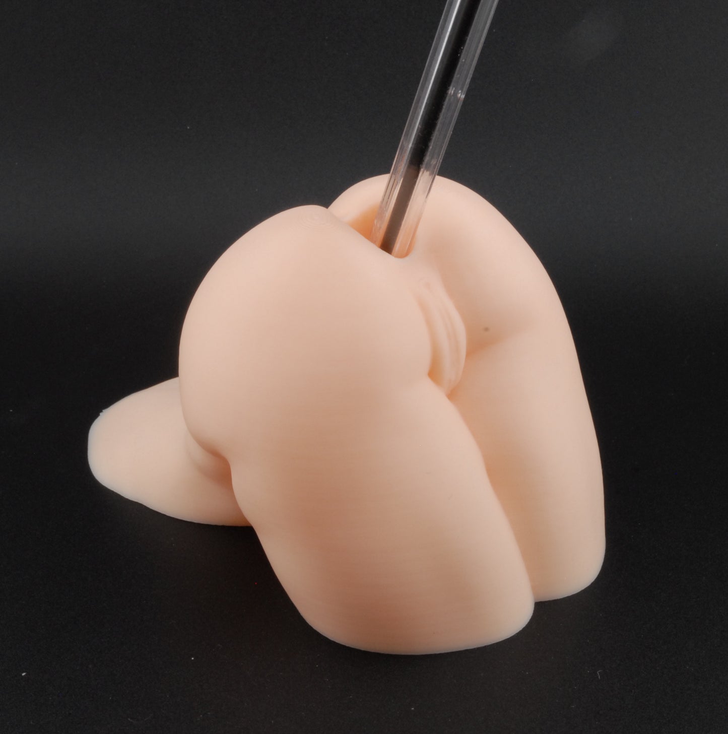 Backdoor Basics Pen Holder – Erotic Desk Décor | Naughty Office Gift | Adult Humor Pen Stand | Sexy Gag Gift | 3D Printed Novelty