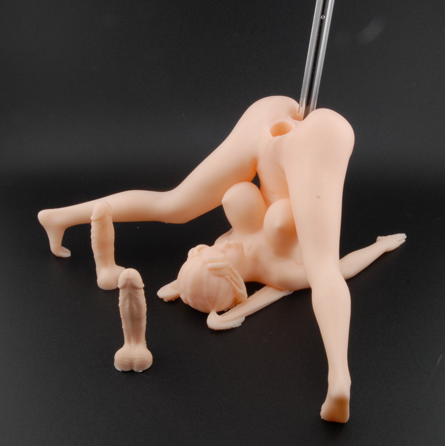 Spread & Ready Pen Holder – Double Penetration Edition | Erotic Desk Décor | Naughty Adult Gift | 3D Printed Sexy Pen Stand | Gag Gift for Him or Her