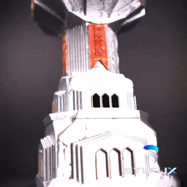 Dwarven Dice Tower - Fusion Layer 3D