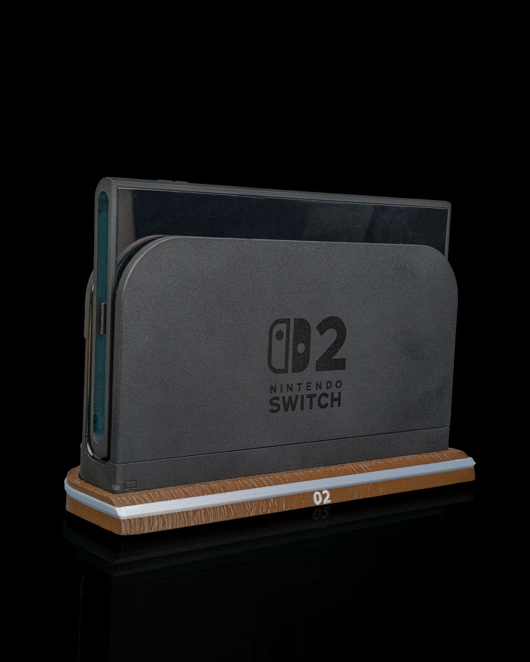 Dock ’n Roll – Nintendo Switch Dock Stand | Stylish 3D Printed Dock Riser for Improved Airflow & Stability