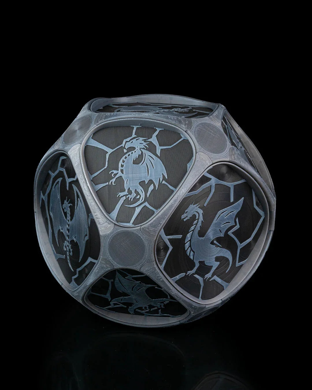 Dragon Pattern Pet Pod – For the Fiercely Cuddly - Fusion Layer 3D