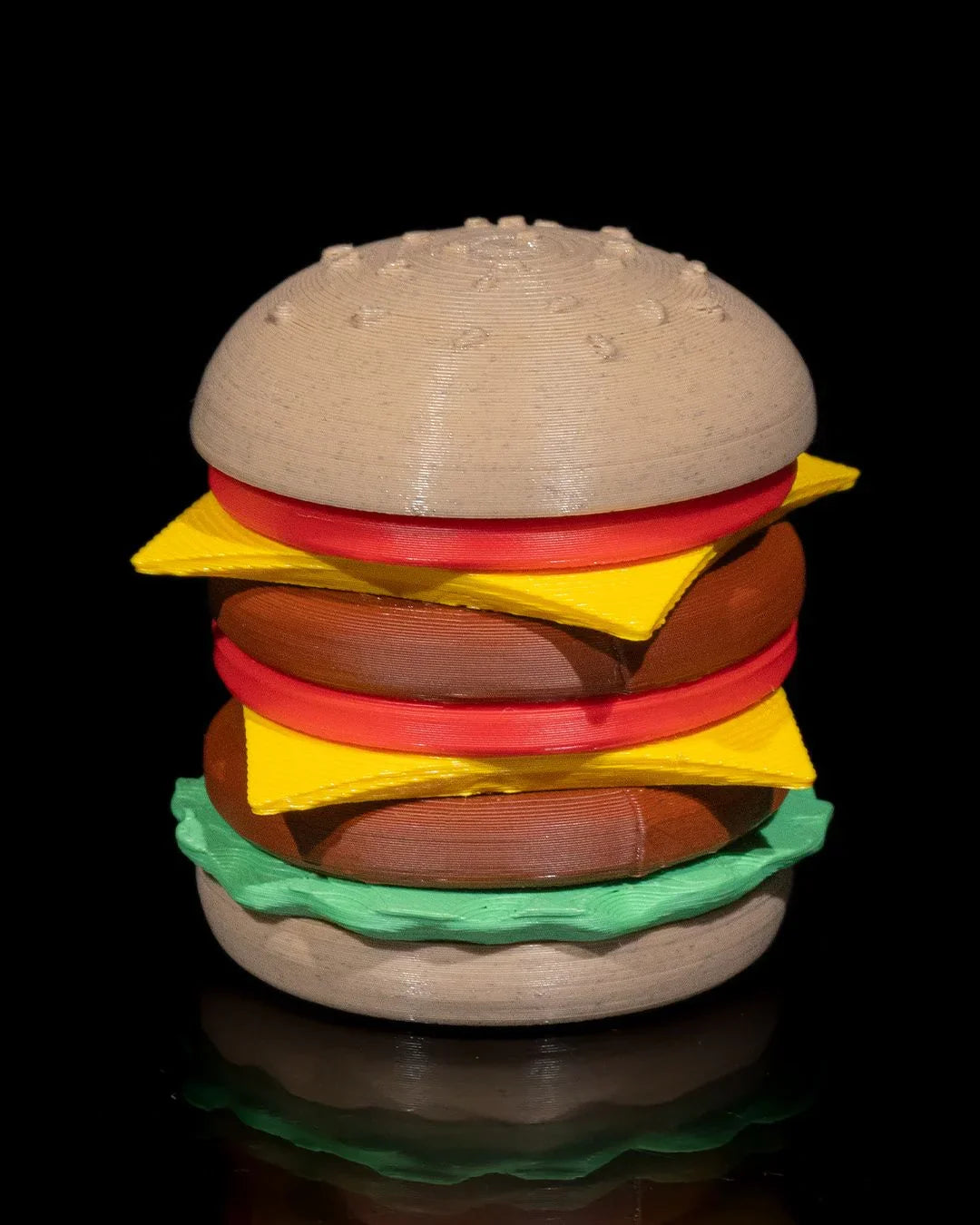 Fidget Burger – Stack, Spin & Satisfy Your Cravings! - Fusion Layer 3D