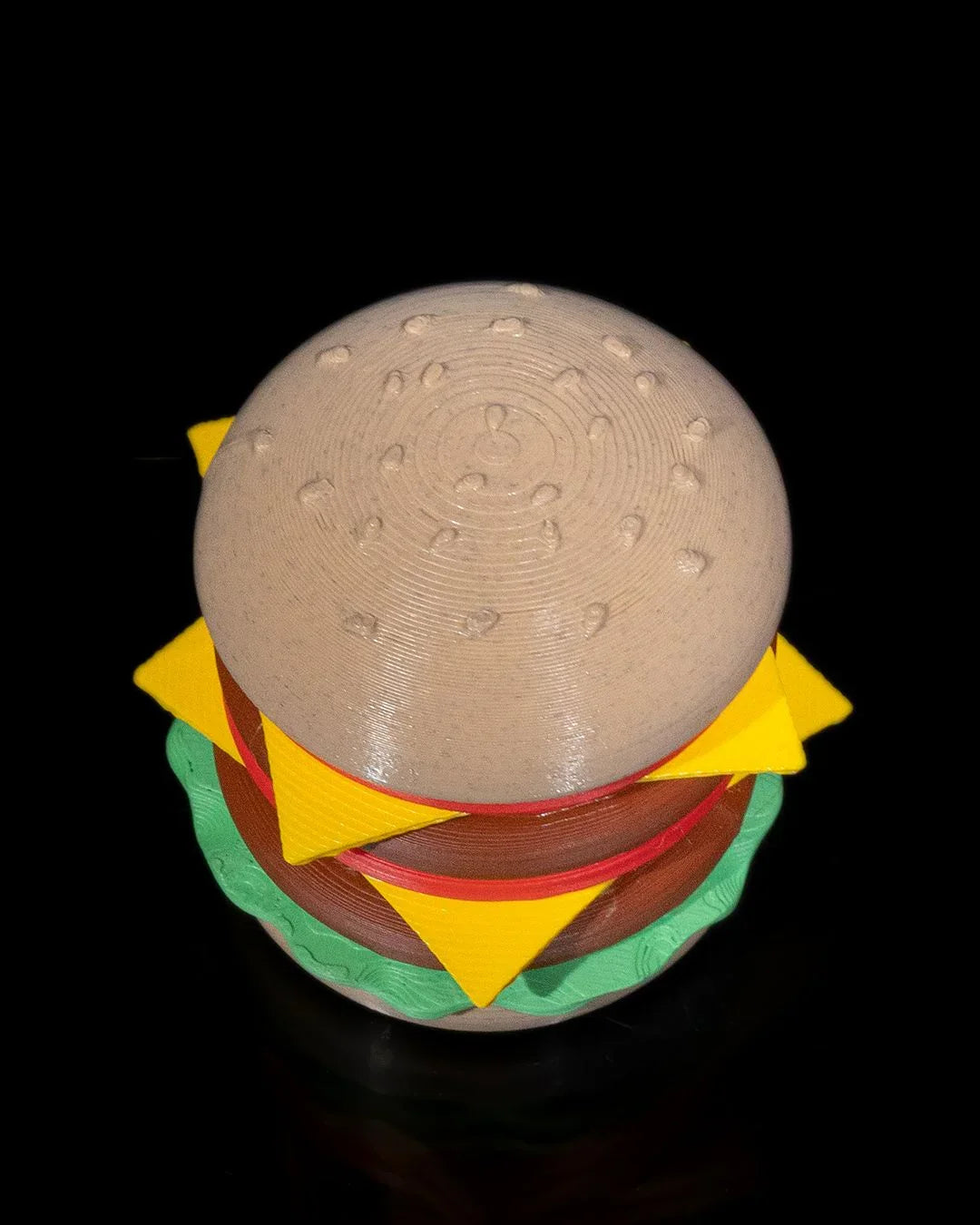 Fidget Burger – Stack, Spin & Satisfy Your Cravings! - Fusion Layer 3D
