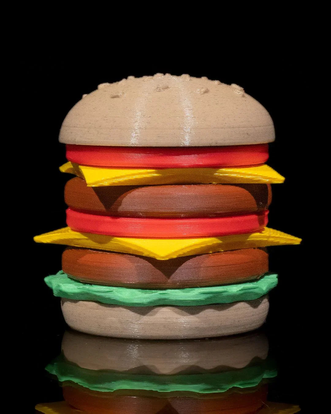 Fidget Burger – Stack, Spin & Satisfy Your Cravings! - Fusion Layer 3D