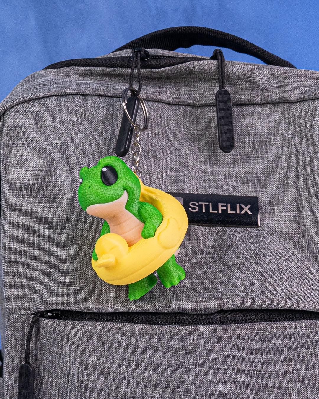 Floa-T-Rex Keychain - Fusion Layer 3D