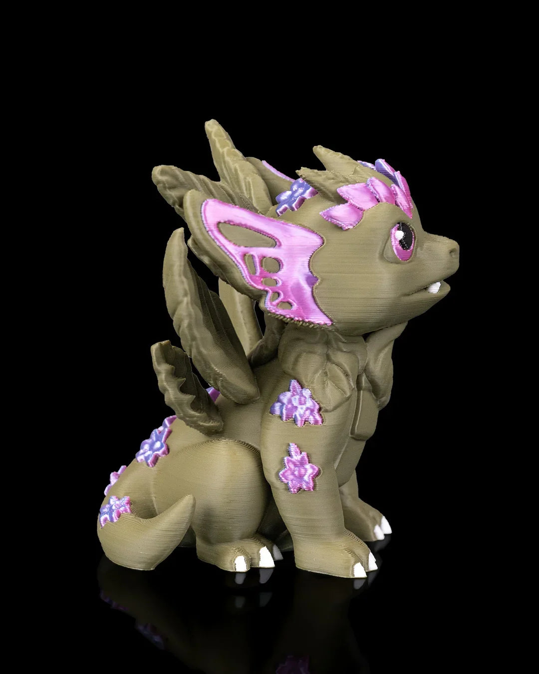 Flora – The Garden Dragon Hatchling - Fusion Layer 3D
