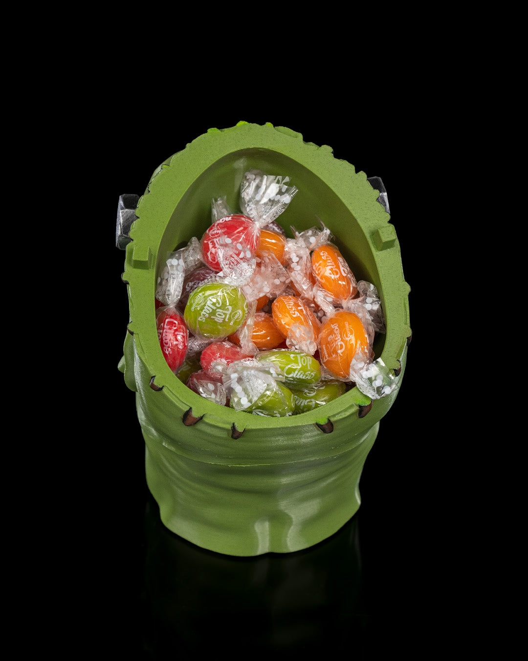 Frankenstein Candy Holder – Creepy Monster Head Bowl | Halloween Candy Dish | 3D Printed Horror Party Table Decor