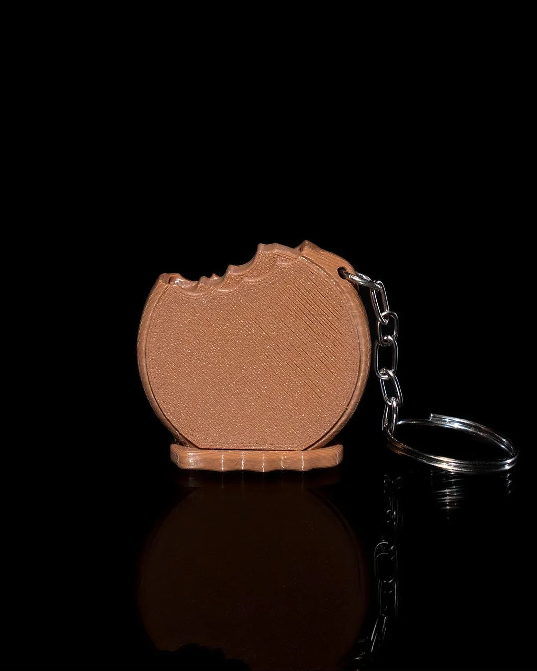 Gingerbread Panic Fidget Keychain β A Bite of Stress Relief! - Fusion Layer 3D