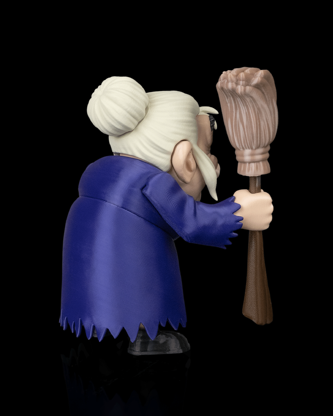 Hagatha Hex Witch – Creepy Keepers Halloween Figure | 3D Printed Horror Toy | Spooky Witch Collectible Décor